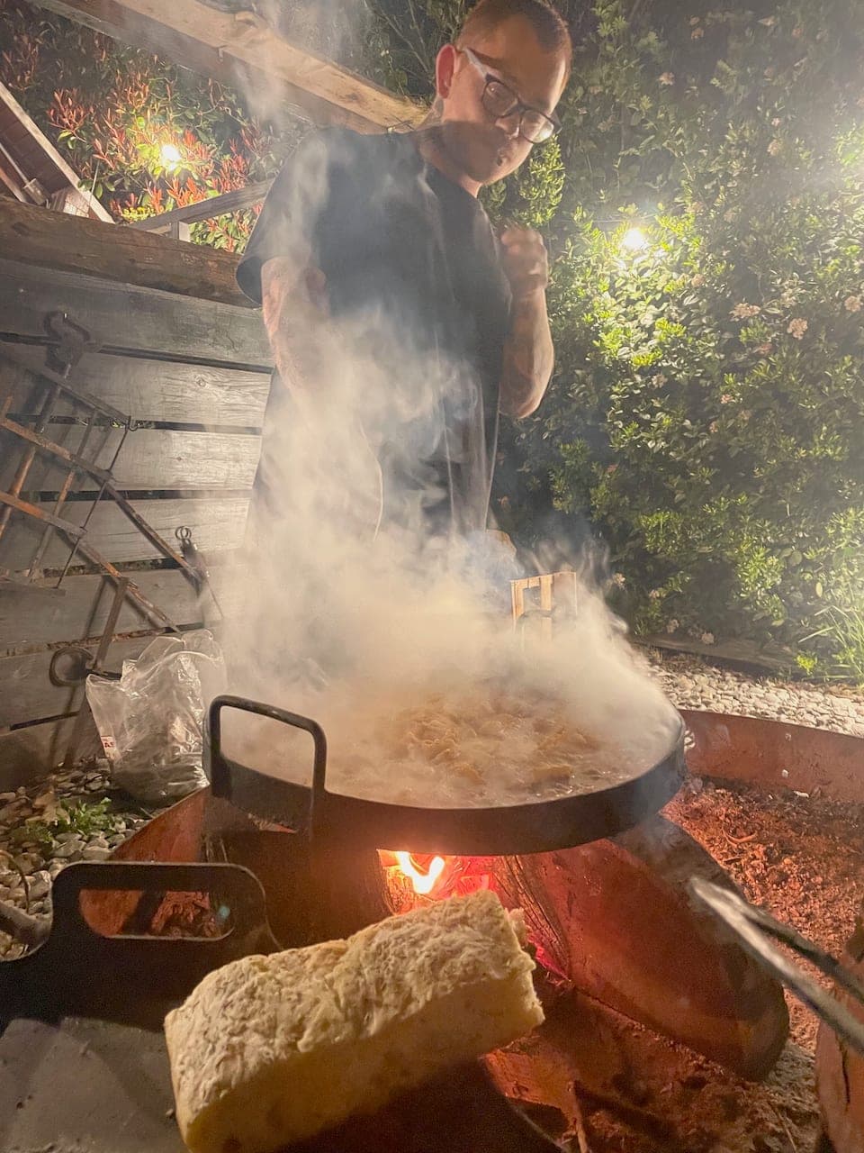 A night out on a Bluebird trip