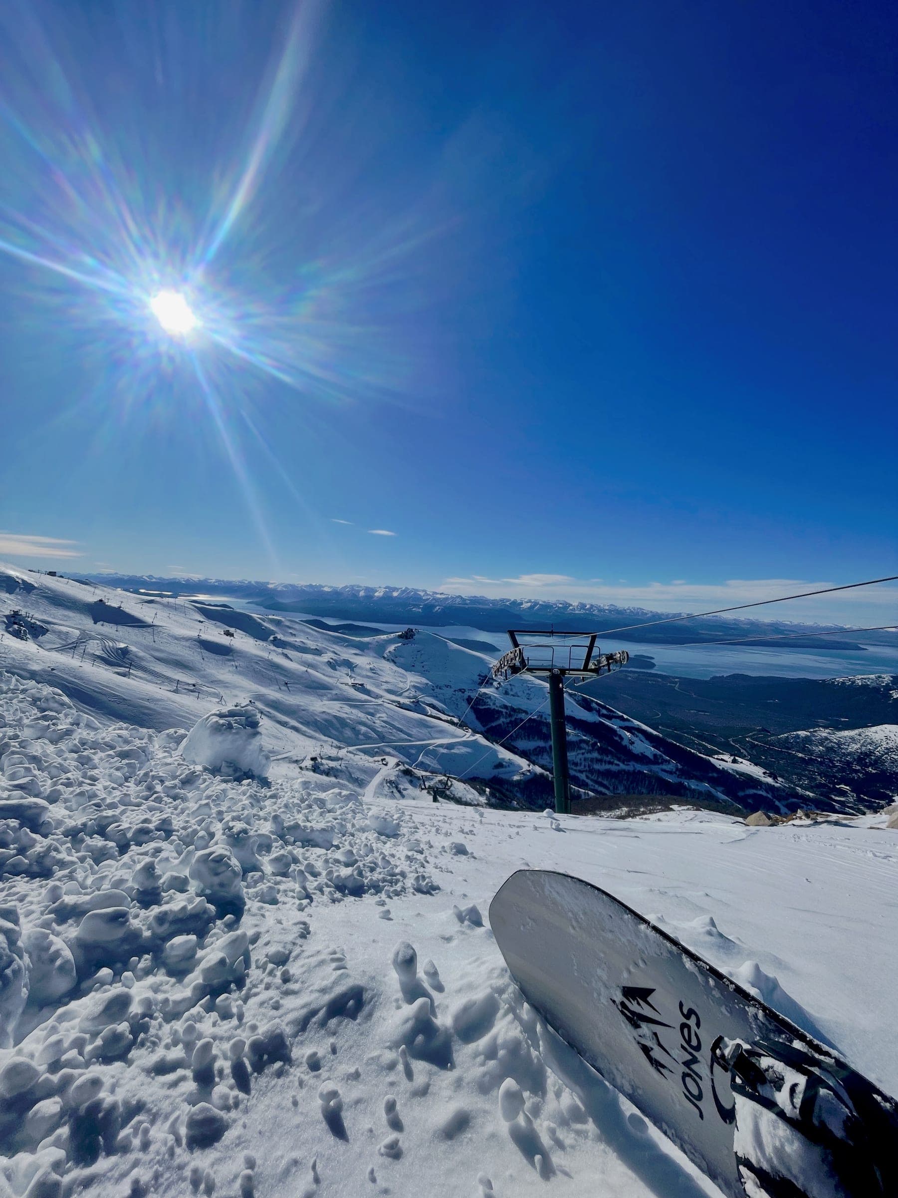 Bluebird ski trips in the mountains