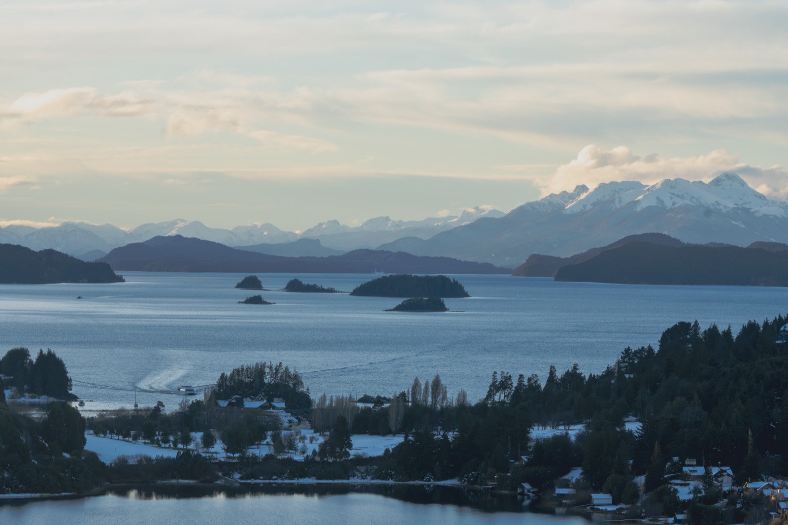 Bariloche Patagonia panoramic view